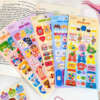 Custom adhesive vinyl logo sticker sheet