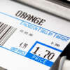 Barcode sticker scale labels
