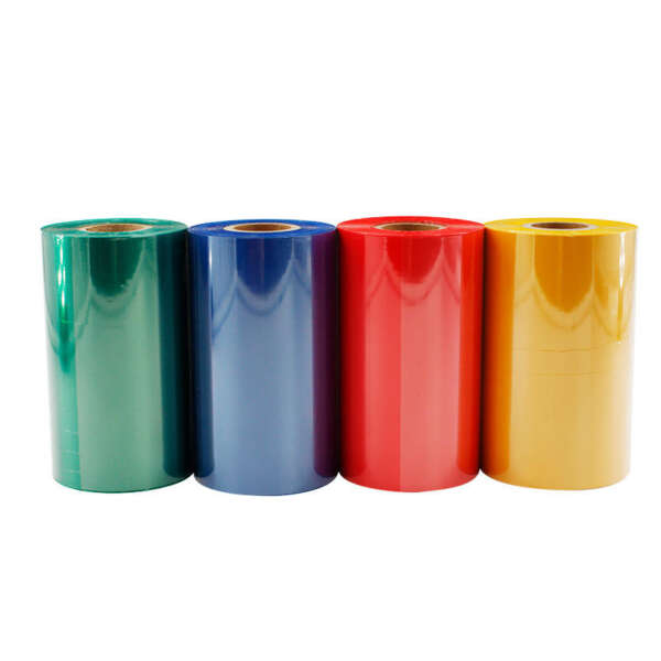 Label printer wax ribbon