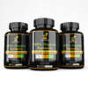 Gold foil glossy supplement packaging label roll