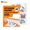 Printable A3 A4 vinyl sticker paper