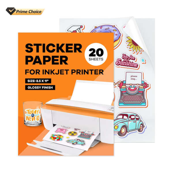 Printable A3 A4 vinyl sticker paper
