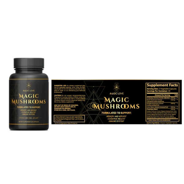 Brand logo supplement jar label