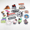 Die cut brand stickers