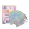 Self adhesive glossy gold sticker sheets for printable packaging labels