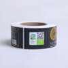 Custom roll label for honey and jam containers