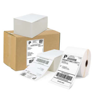 100x150mm waterproof thermal labels
