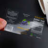 Custom logo food packaging stickers