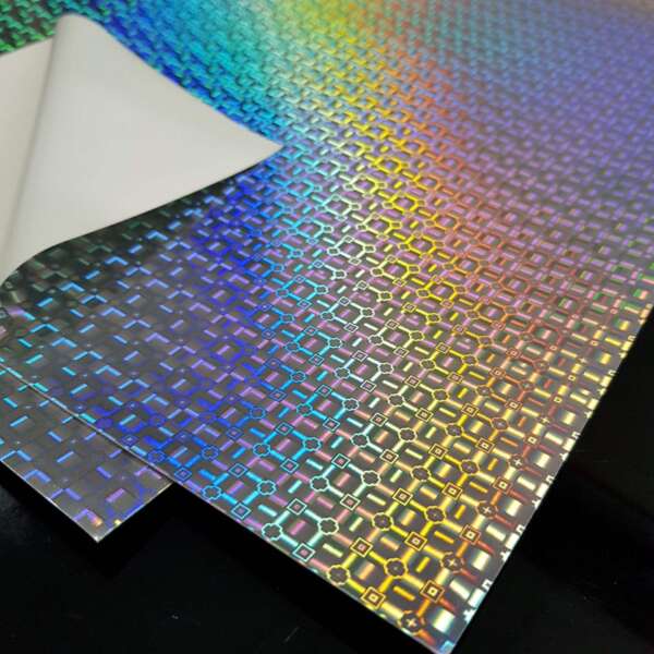 Adhesive anti tamper sticker paper for security labels