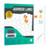 Printable circle mailing labels