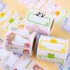 Waterproof kids name label stickers