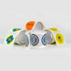 Custom foil circle sticker printing