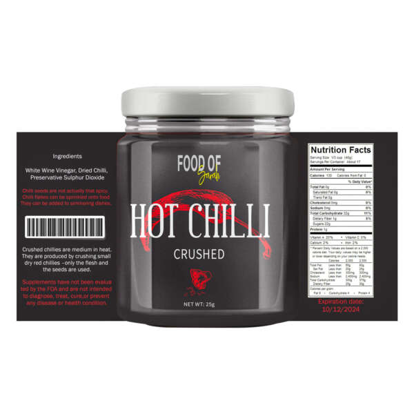 Oil proof plastic label stickers for food jar packaging