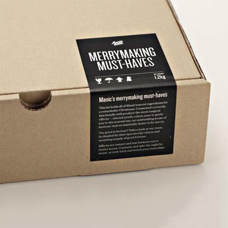 Security seal packaging stickers
