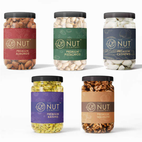 Food grade packaging label roll with custom logo printing