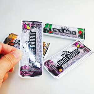 Spot UV waterproof die cut logo stickers