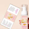 Bottle labels for shampoo and personal care packaging
