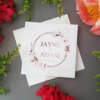 luxury custom thank you wedding birthday Christmas greeting card retail display view