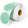 Colored packaging label stickers