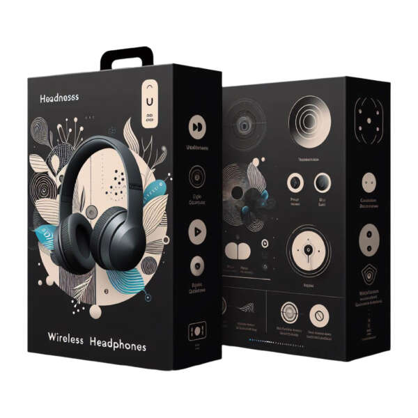 Printed paper box packaging for game consoles