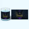 Waterproof candle label printing