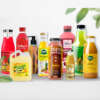 Waterproof transparent juice bottle labels with custom logo