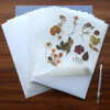 Custom sticker sheet material
