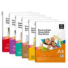 Glossy matte clear sticker sheets