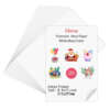 A4 matte glossy waterproof sticker paper