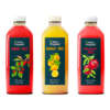 Waterproof BOPP mango juice bottle label stickers