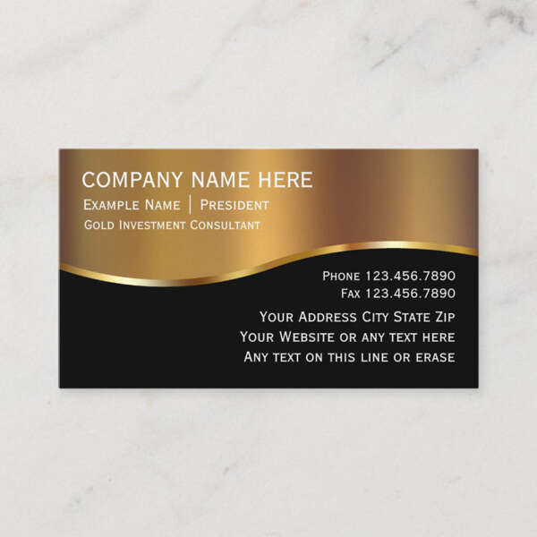 luxury black paper gold edge gold foil business cards material detail view