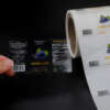 Transparent BOPP beverage labels