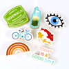 Personalized logo die cut stickers