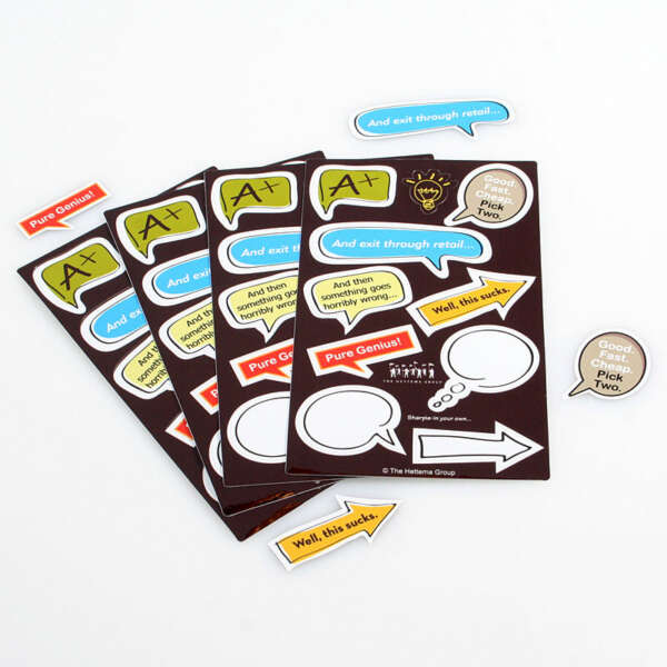 Waterproof strong adhesive label stickers