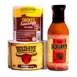 Custom printed seasoning bottle labels with logo sticker design