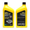 Waterproof roll label for industrial oil container