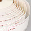 Removable adhesive labels for food containers