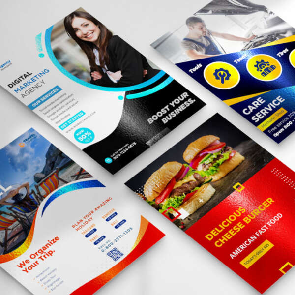 custom A0 A1 A2 A3 A4 A5 vinyl PVC poster printing bulk order use
