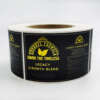 Waterproof personal care packaging sticker