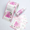 Gold foil skincare packaging labels