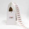 Factory garment sticker labels