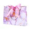 eco reusable boutique gift paper bag with embossed logo view 4