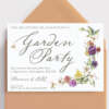luxury custom thank you wedding birthday Christmas greeting card front view