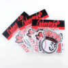 Die cut company logo promotional stickers