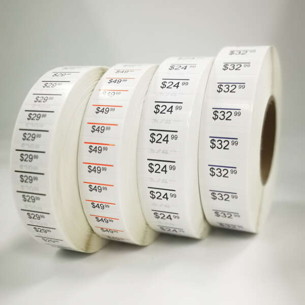Wholesale piggyback label rolls