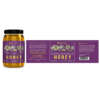 Premium honey bottle sticker with foil detail