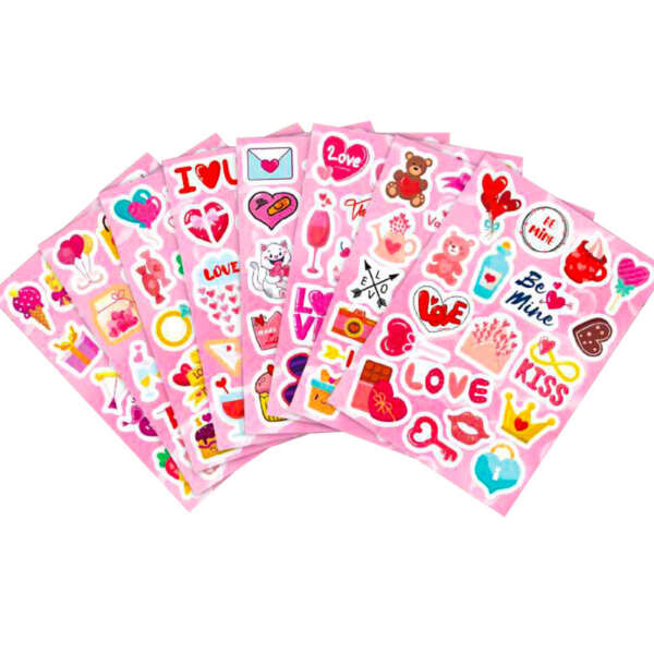 Waterproof kids sticker sheets