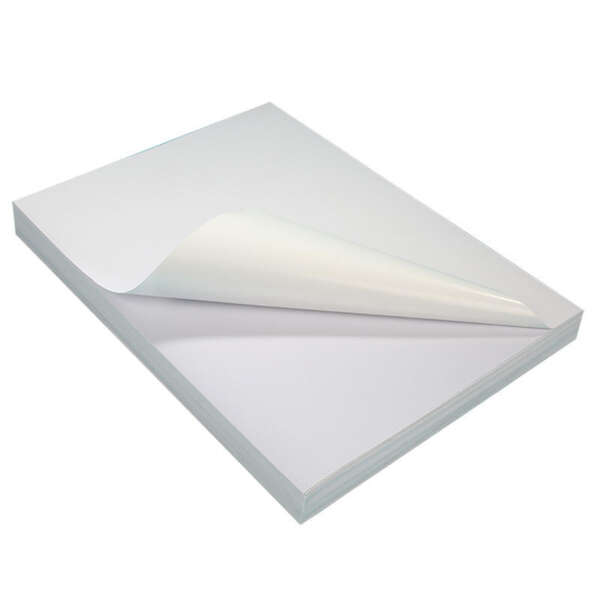 Waterproof sticker paper sheets