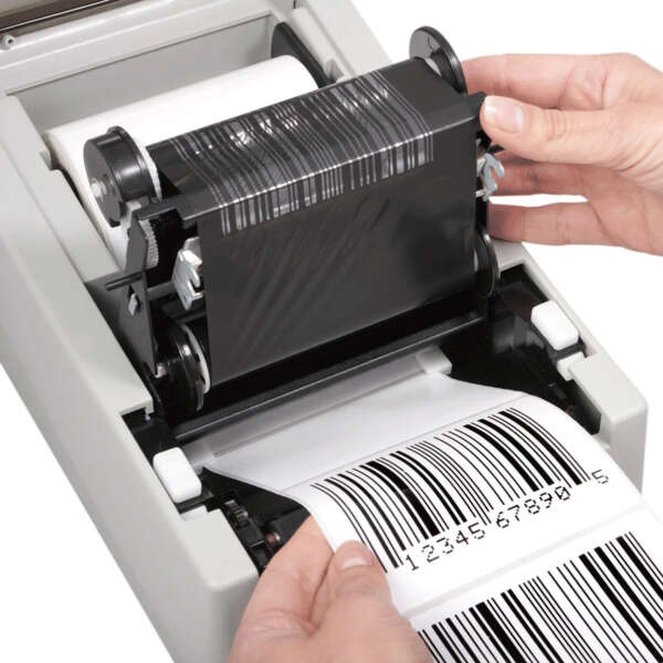 red white black wax resin thermal transfer barcode printer ribbon custom logo option