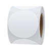 Round barcode thermal label rolls